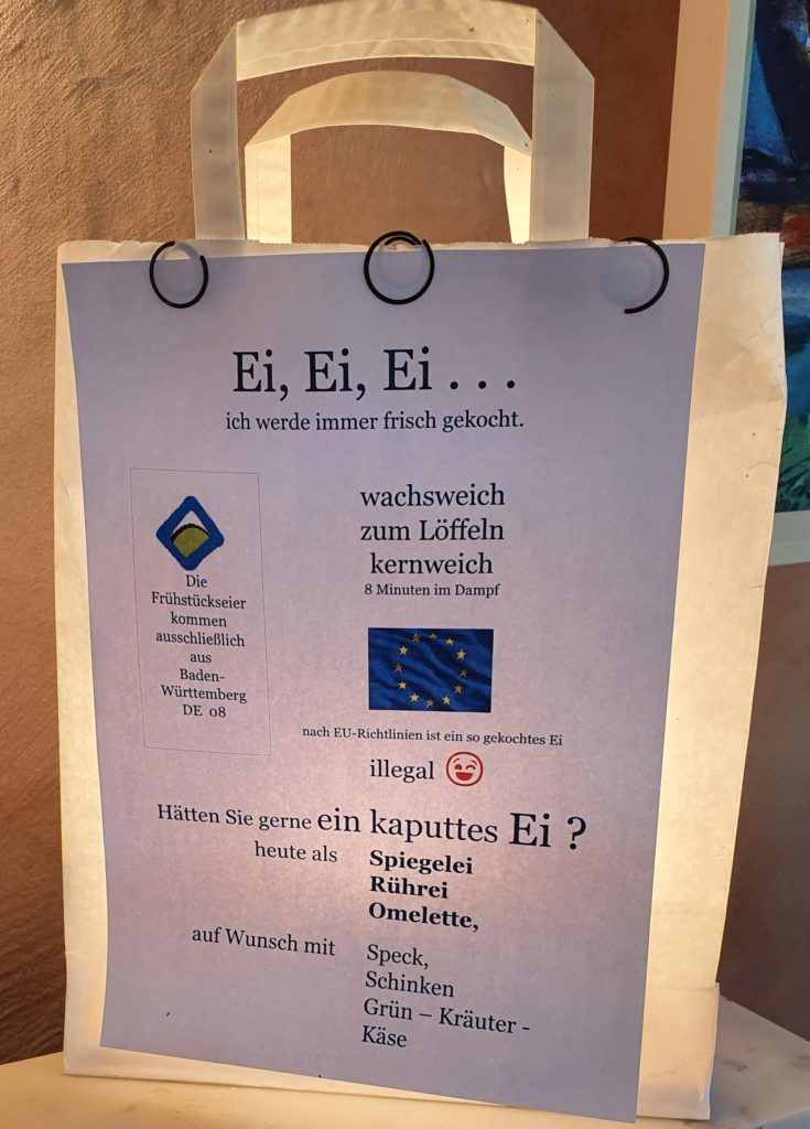 Das Geheimnis für das richtig perfekte Ei
zum Frühstück,
Z E I T!