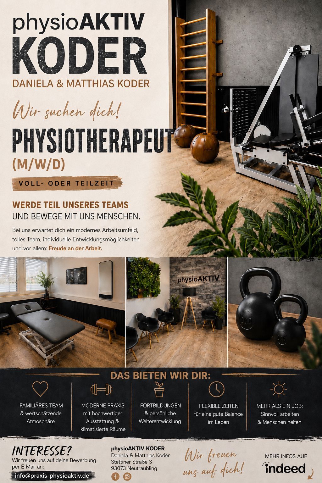 Flyer Stellenanzeige