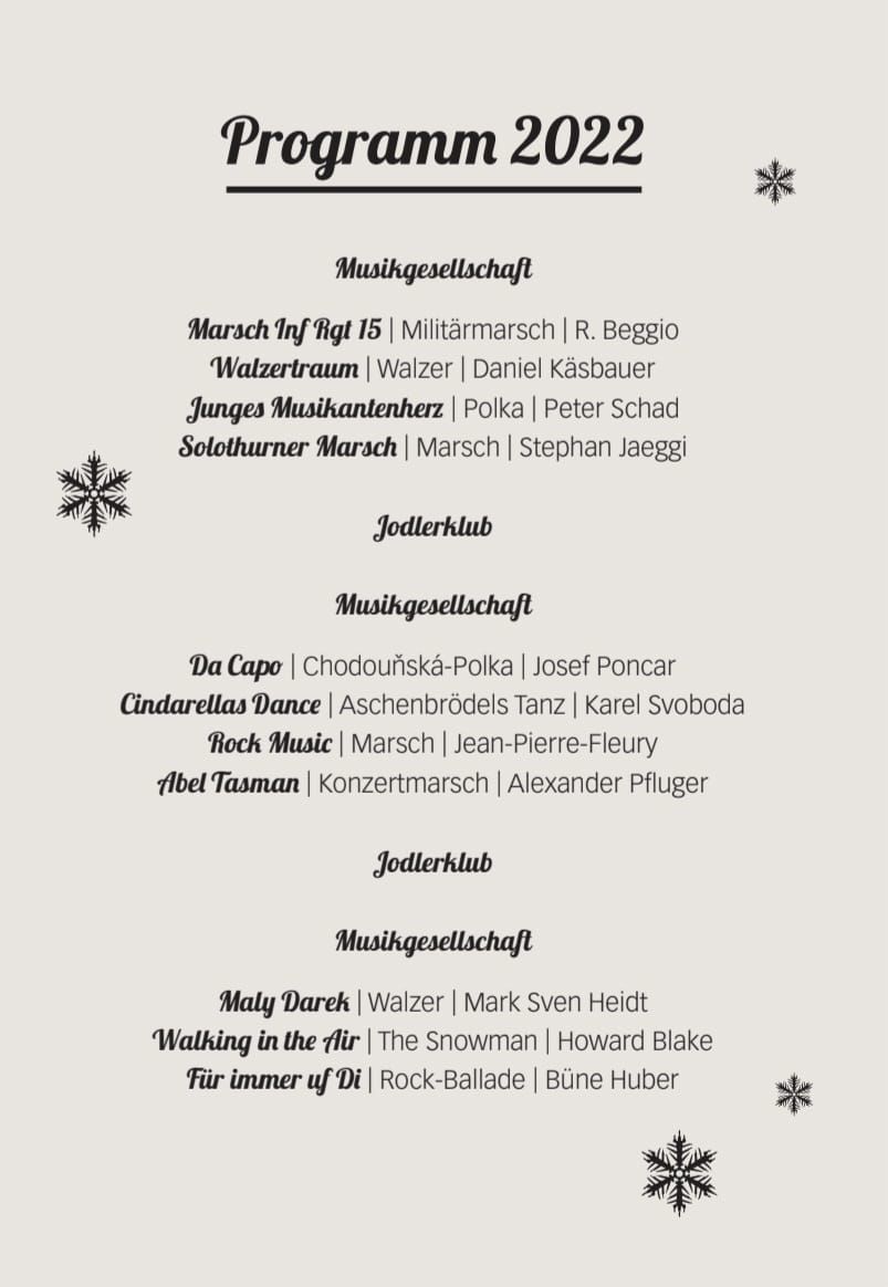 Musikgesellschaft Blumenstein