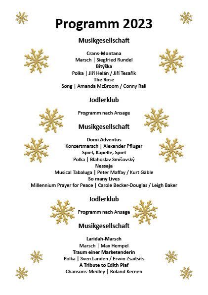 Musikgesellschaft Blumenstein