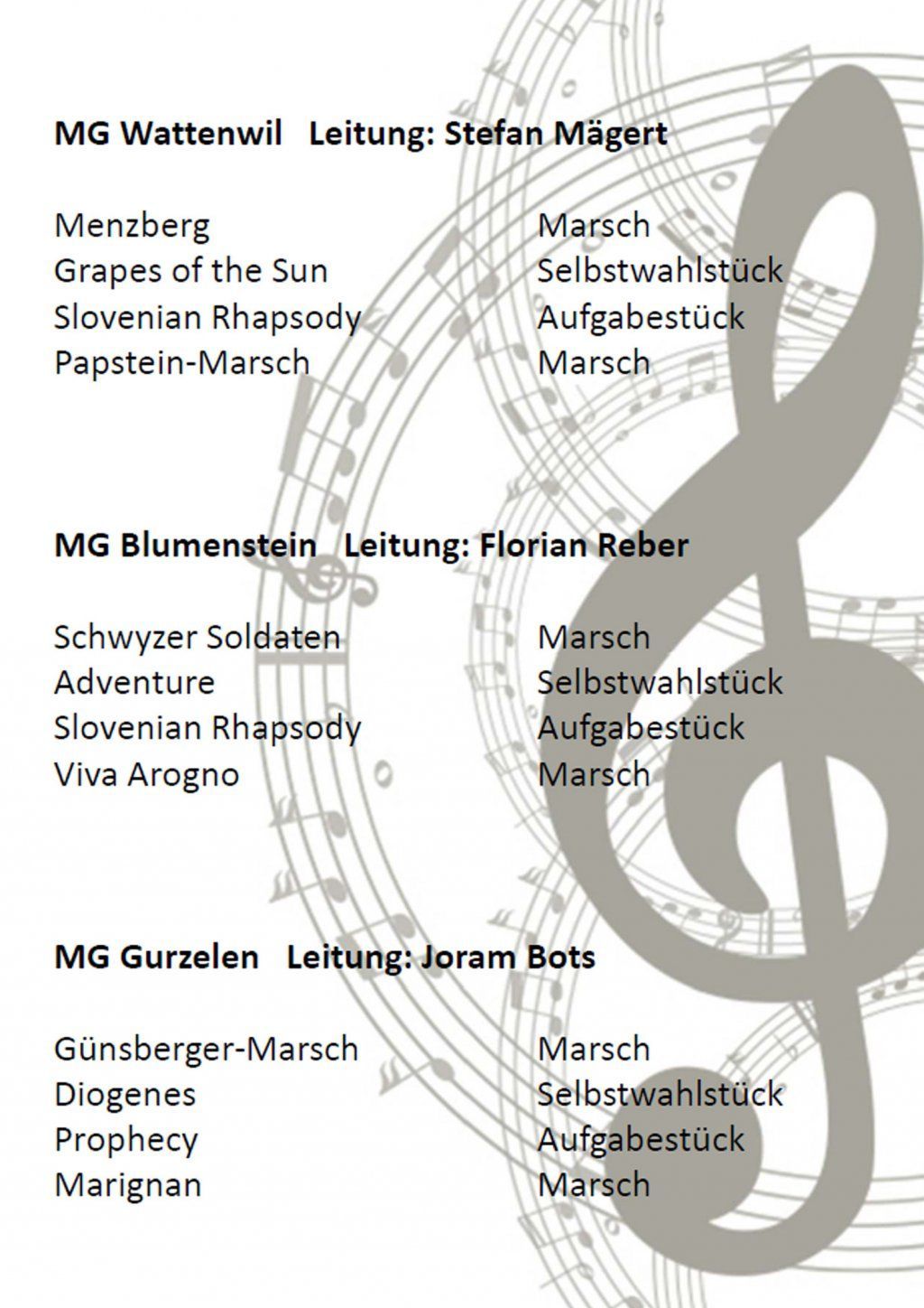 Musikgesellschaft Blumenstein