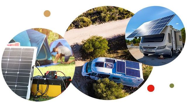 Panneau solaire pour camping-car - Distributeur Victron Energy