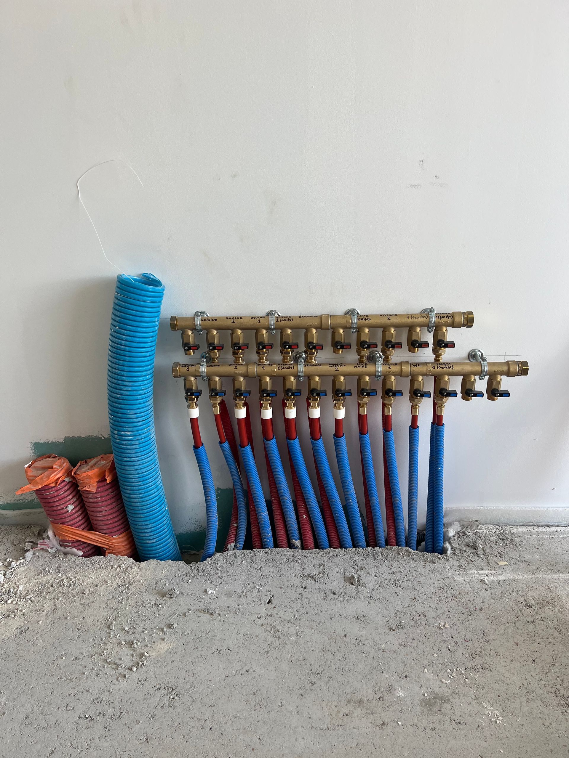 Tuyaux de plomberie pour réseau d'eau