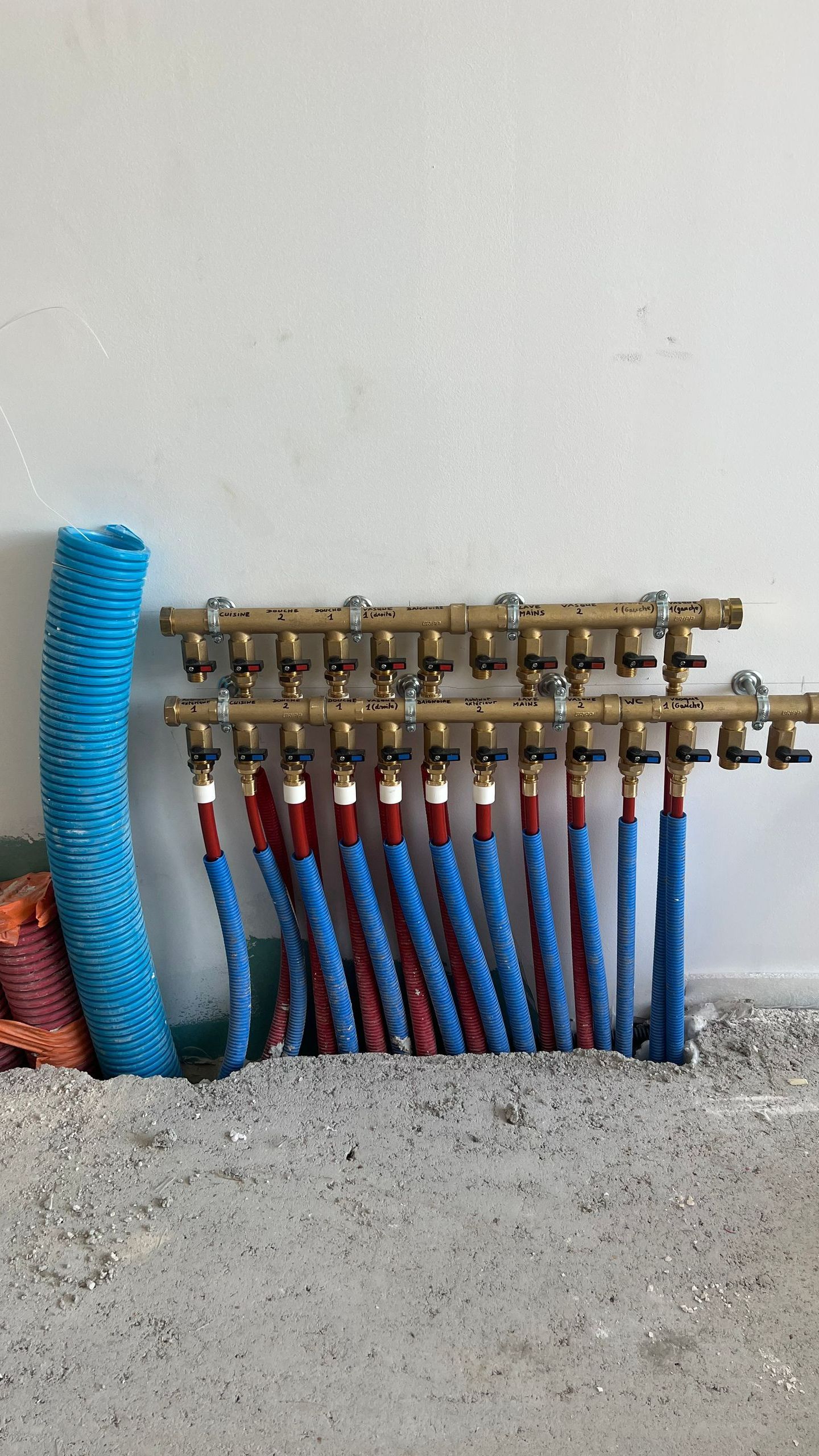 Réseau de plomberie