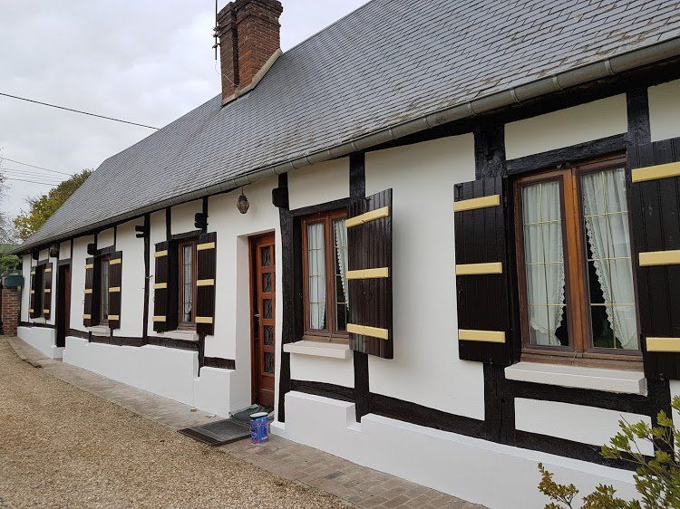 rénovation de façade et boiseries