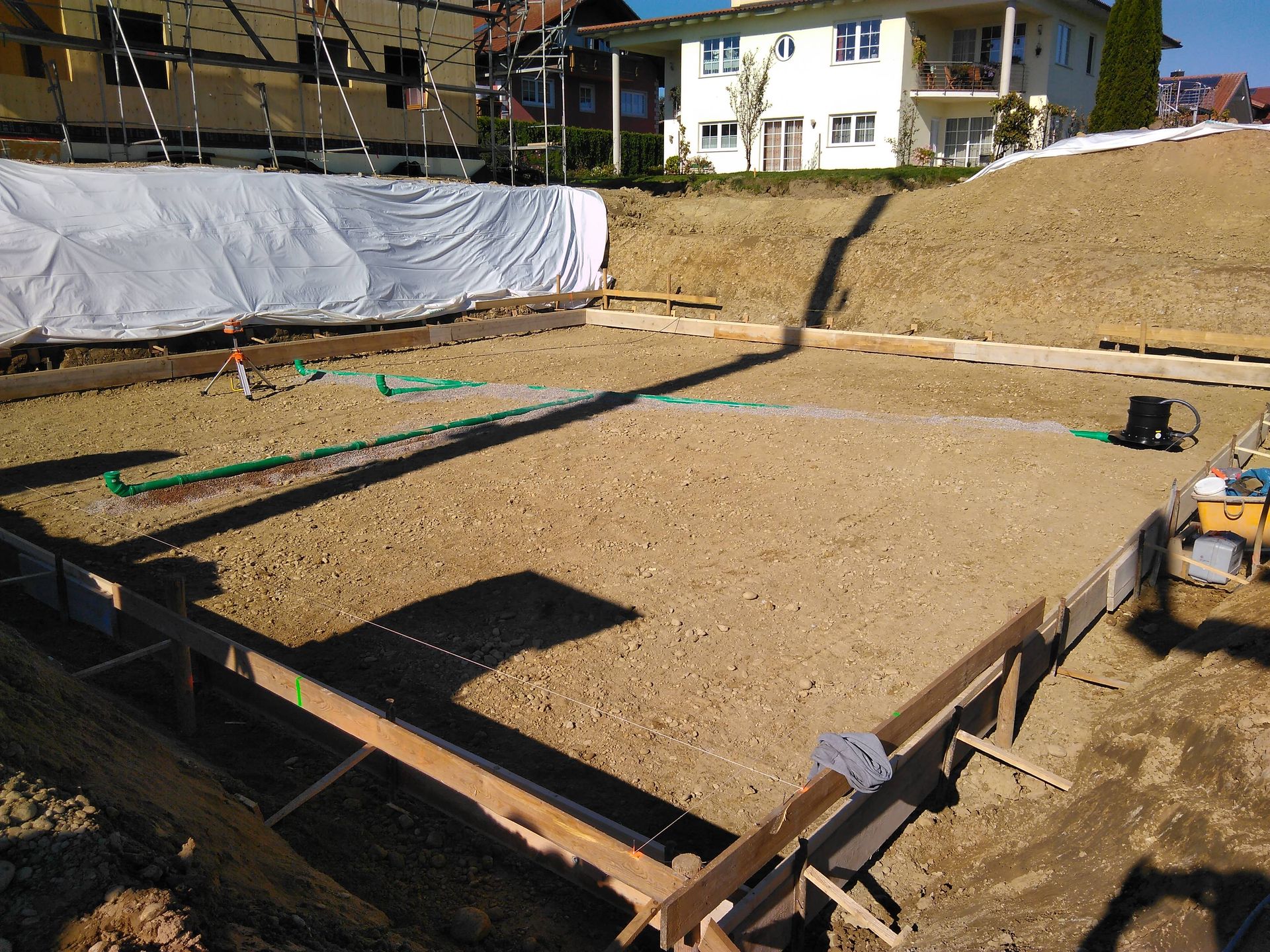 Ein begradigtes Fundament