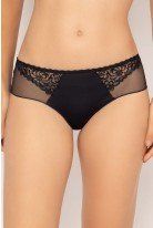 Shorty en dentelle noire