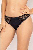 Culotte en dentelle noire