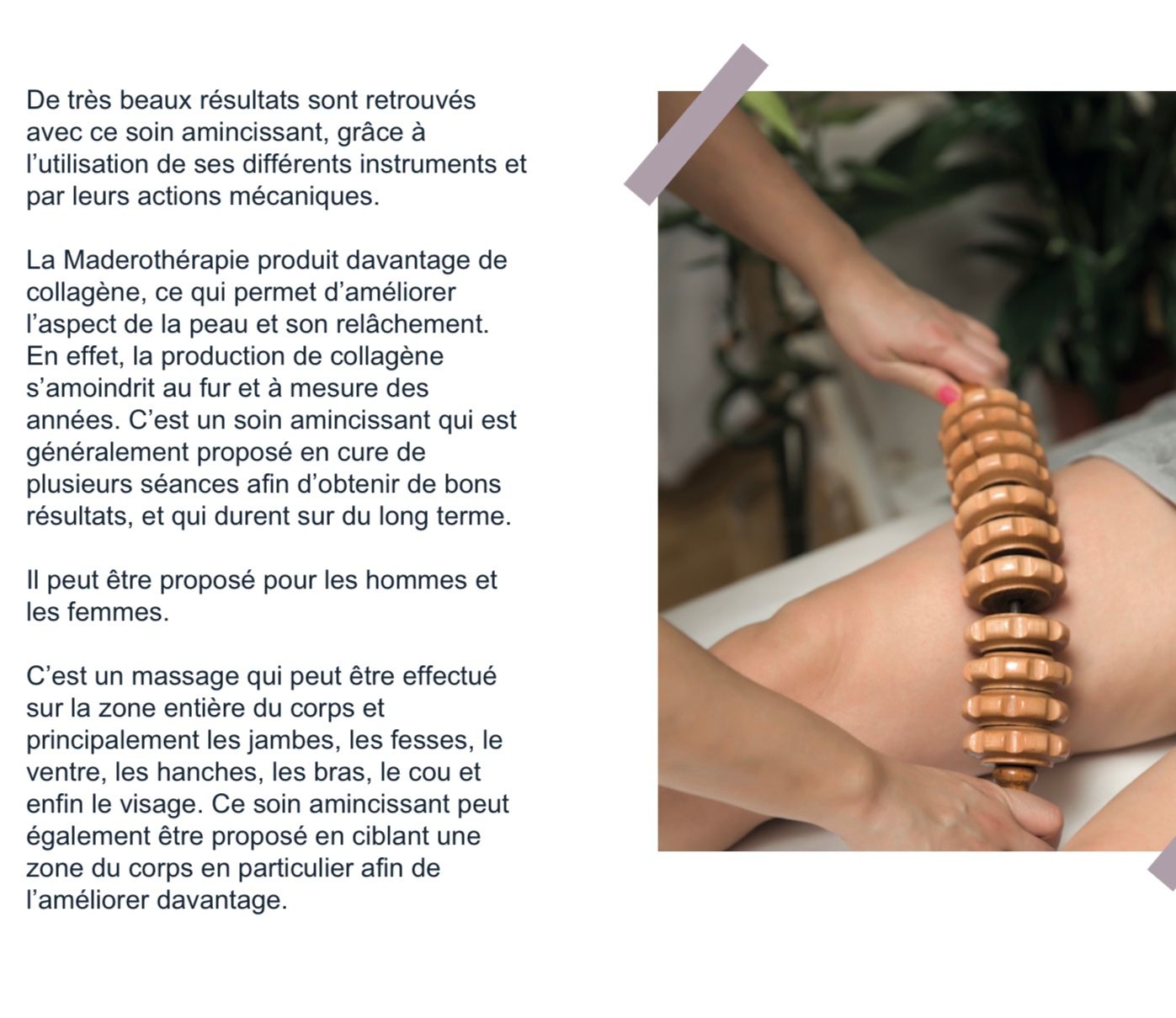 Présentation des massages de madérothérapie : avantages, ustensiles…