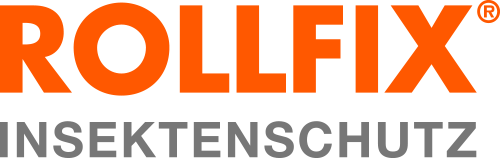 Das Rollfix-Logo ist orange und schwarz auf weissem Hintergrund.
