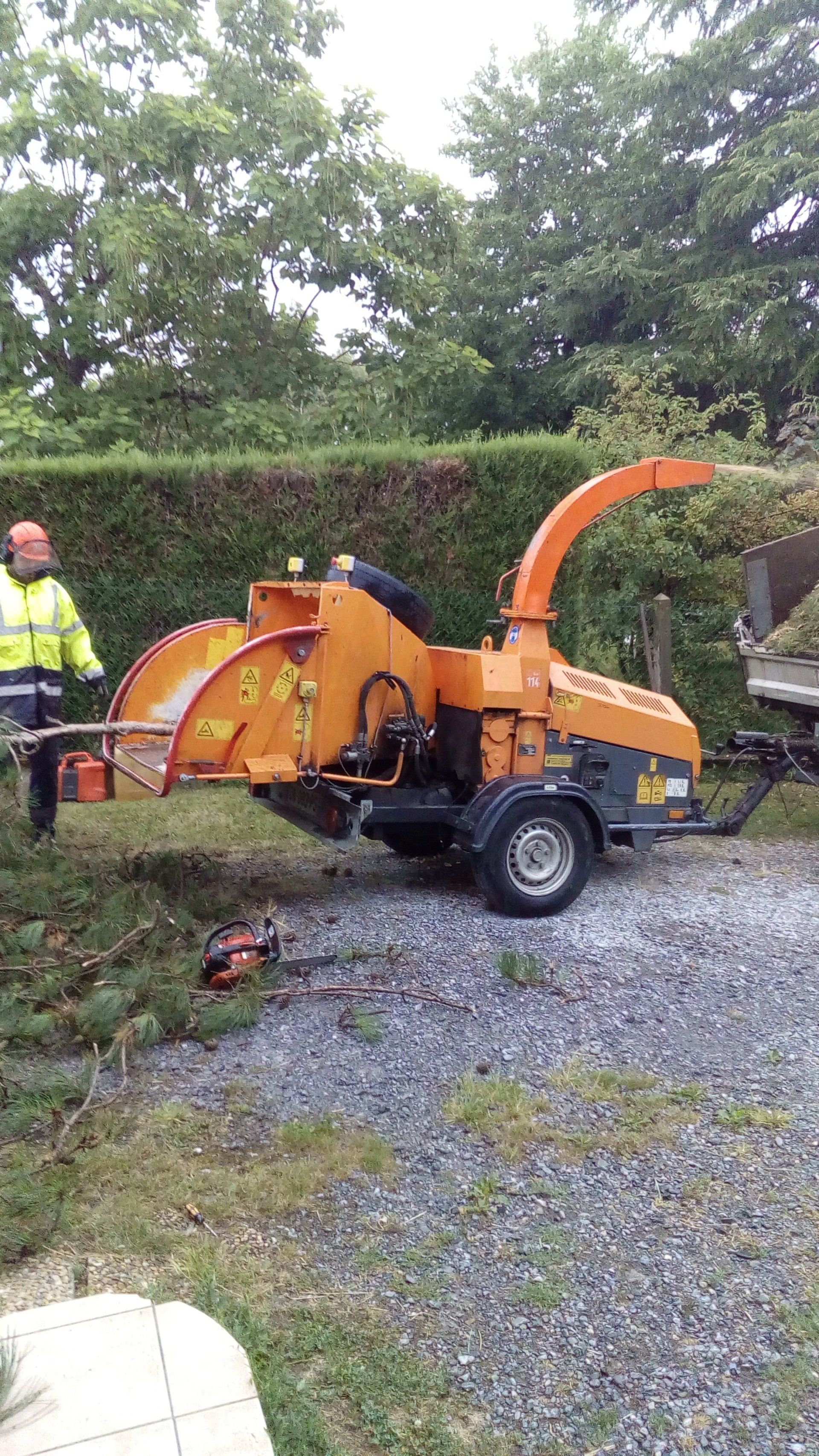 Broyage de branchage