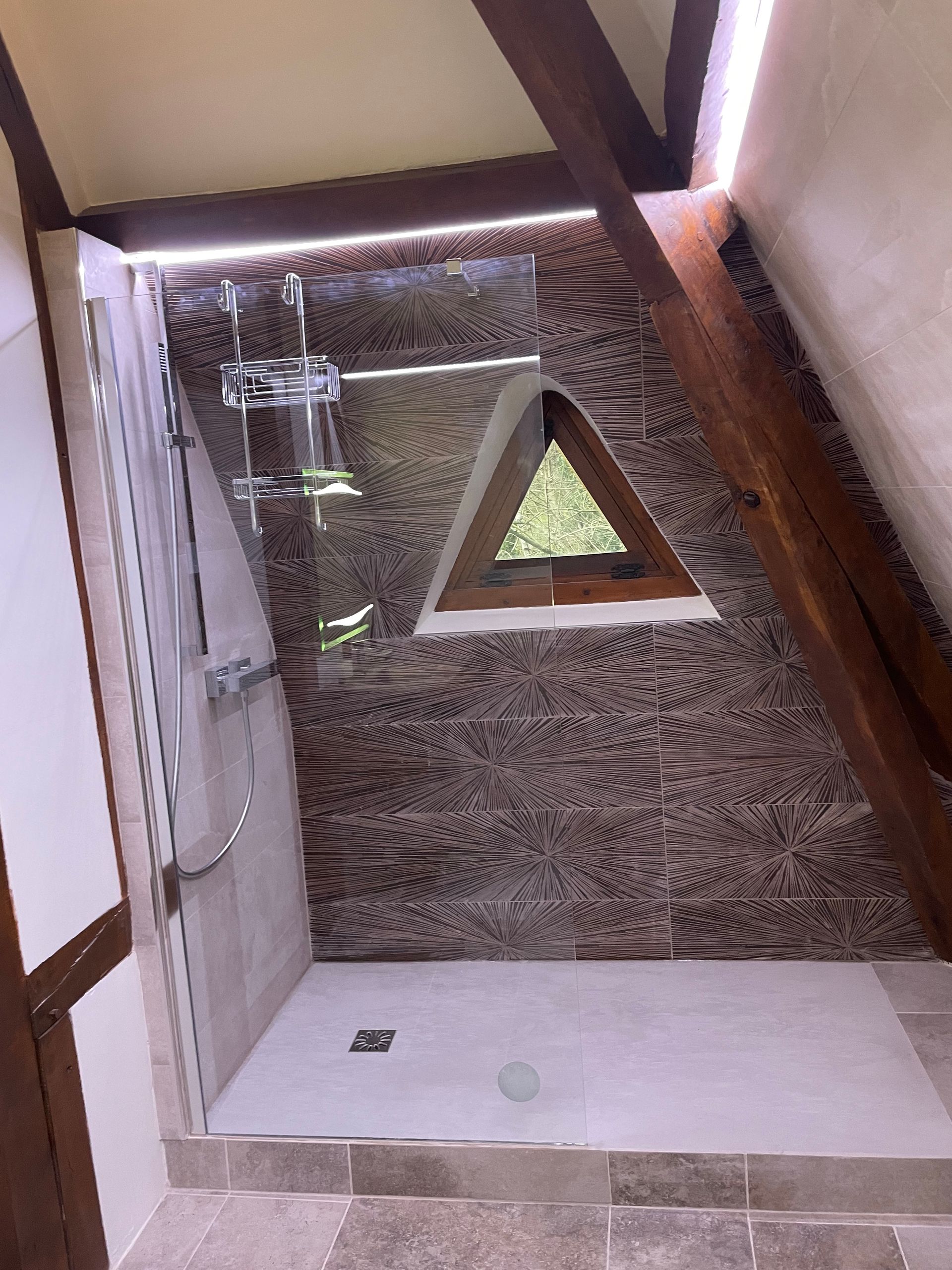 Création d'une douche sur mesure