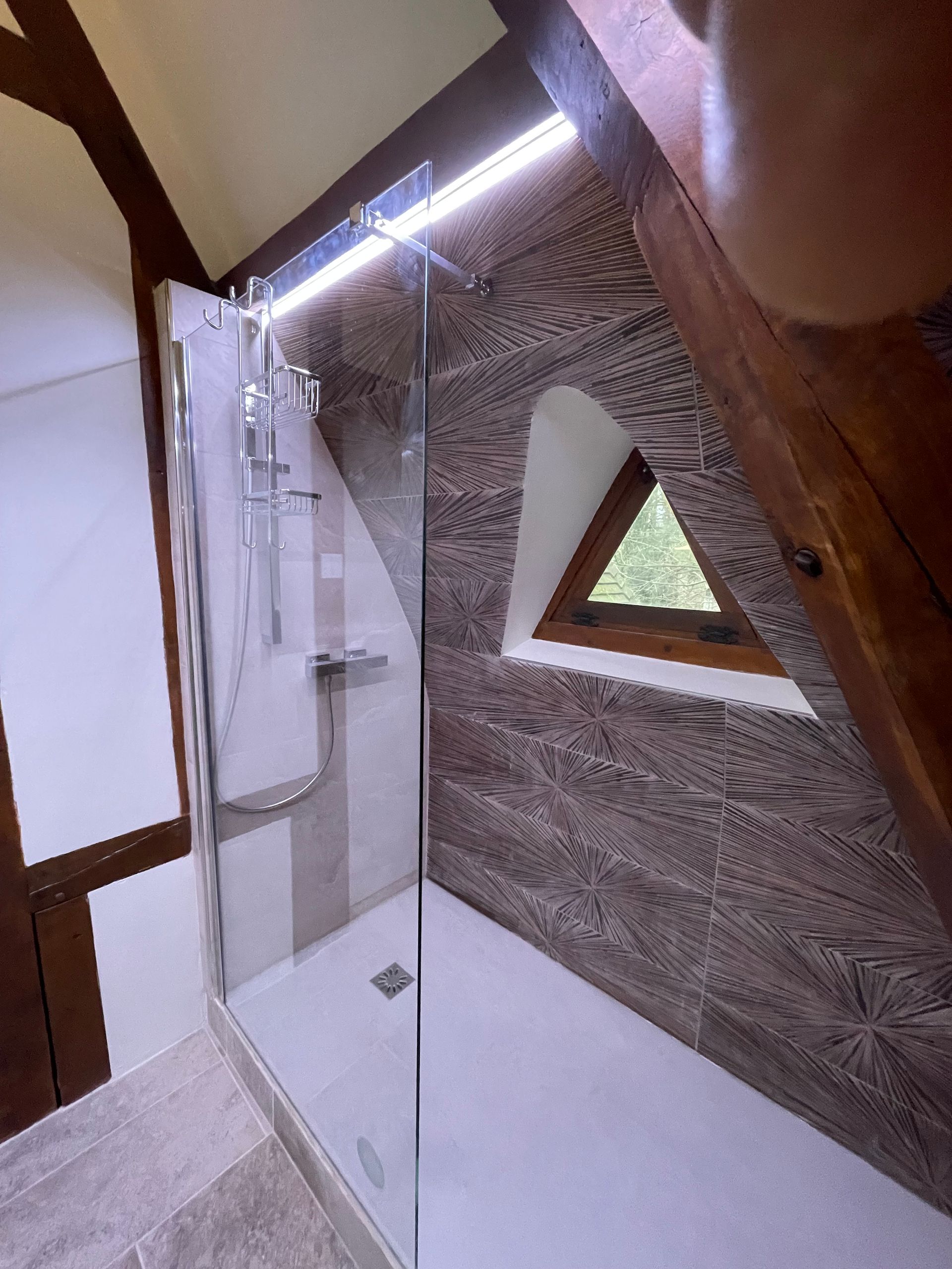 Une douche neuve