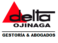 A logo for delta ojinaga gestoria & abogados