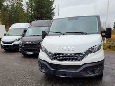 Ivecon rekka liikkeellä