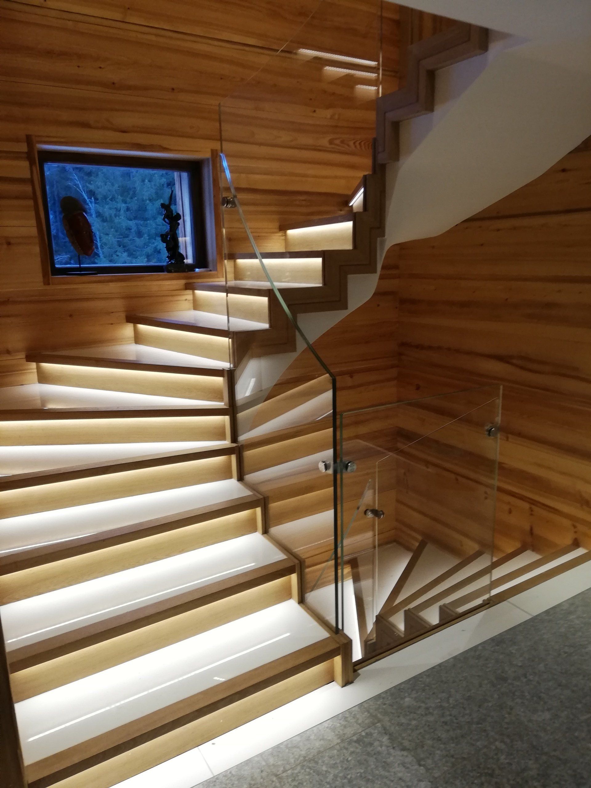 Escalier design contemporain