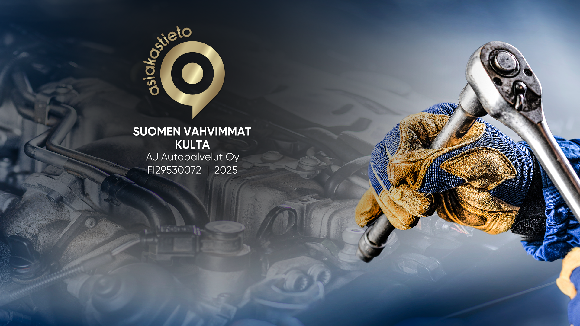 AJ AUTOPALVELUT OY, SUOMEN VAHVIMMAT KULTA