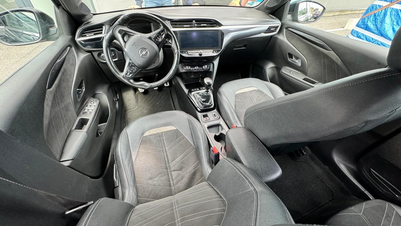 Intérieur d'une voiture