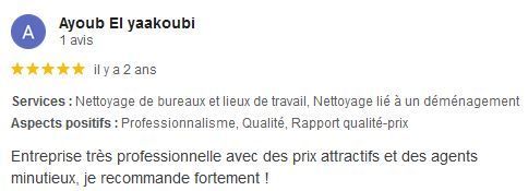 Avis d'un client (5)