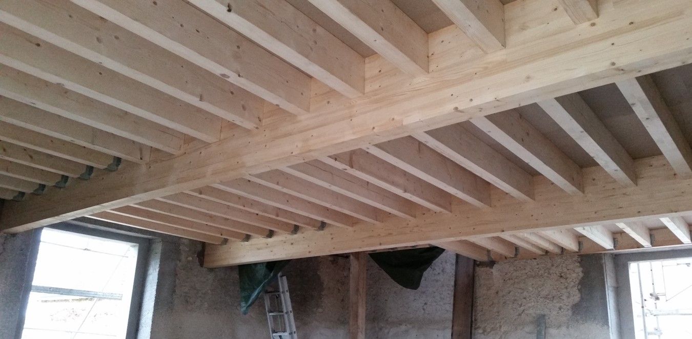 Nouvelle charpente.
