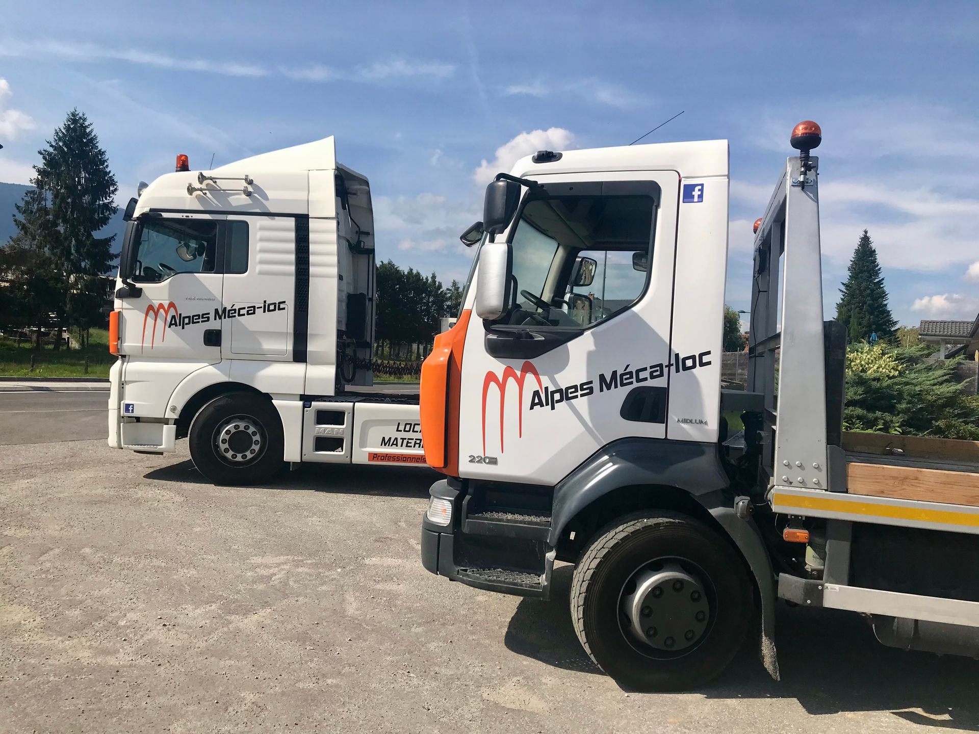 Camion Alpes Méca-loc