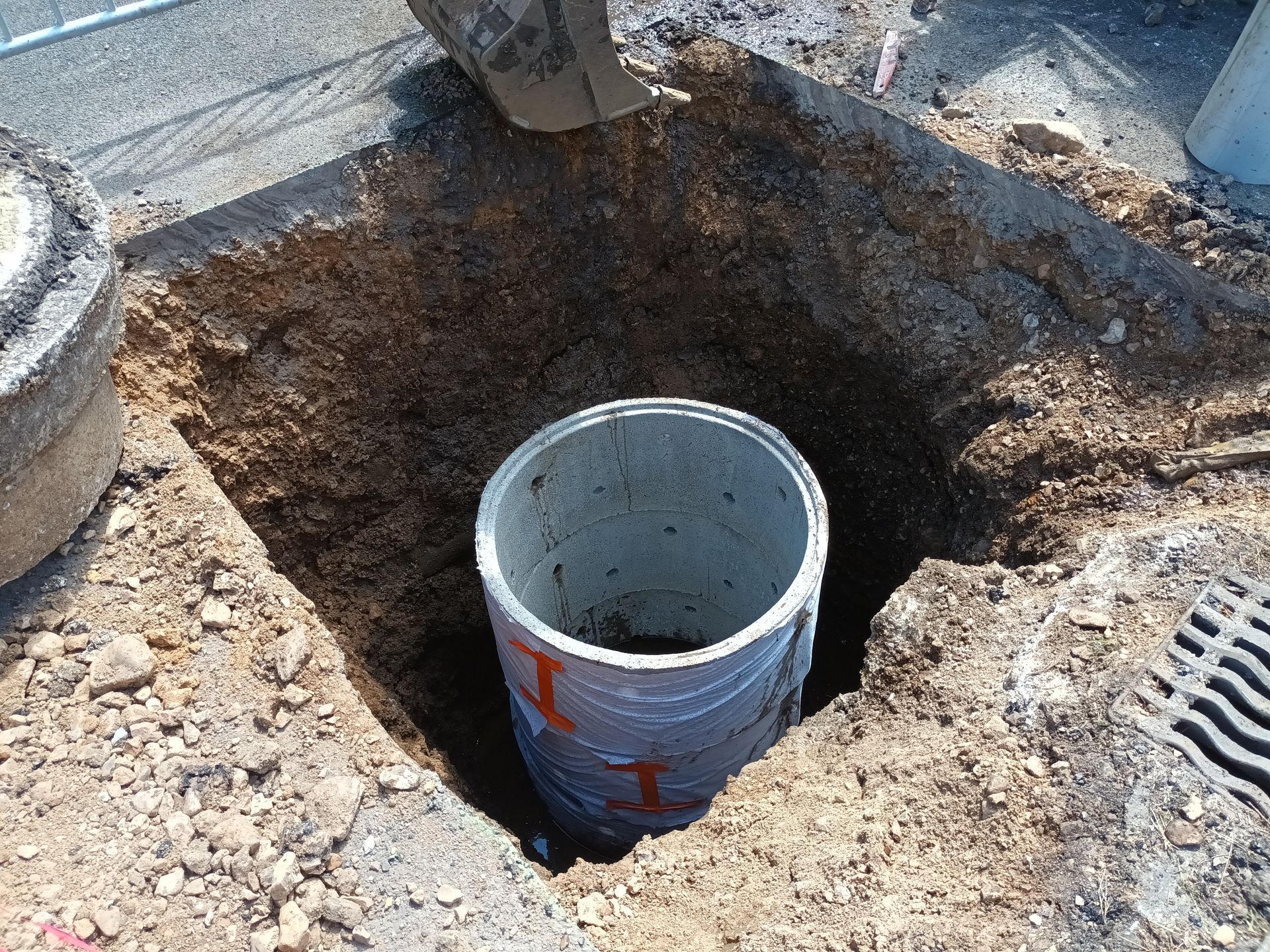 Travaux d’assainissement