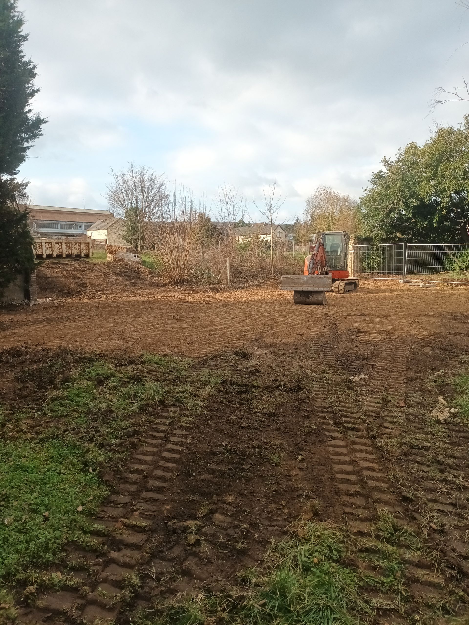 Travaux de terrassement
