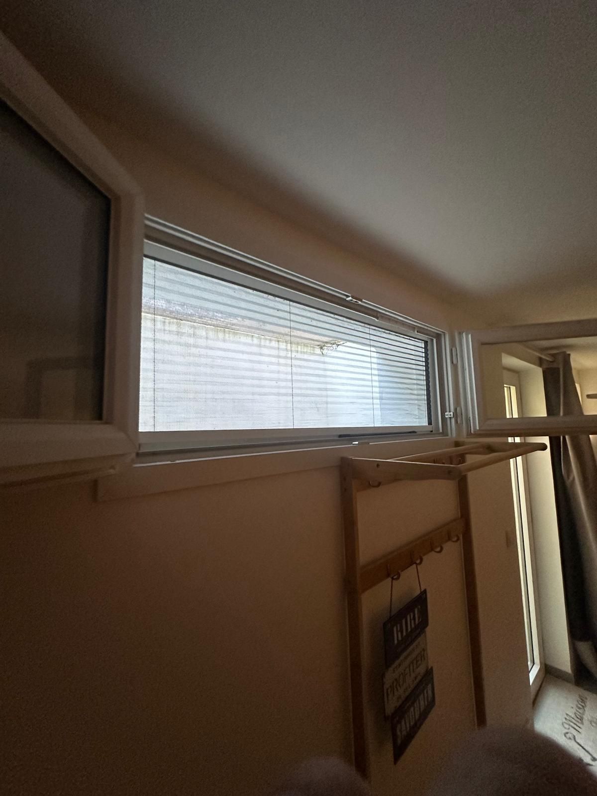 Moustiquaire plissée horizontale