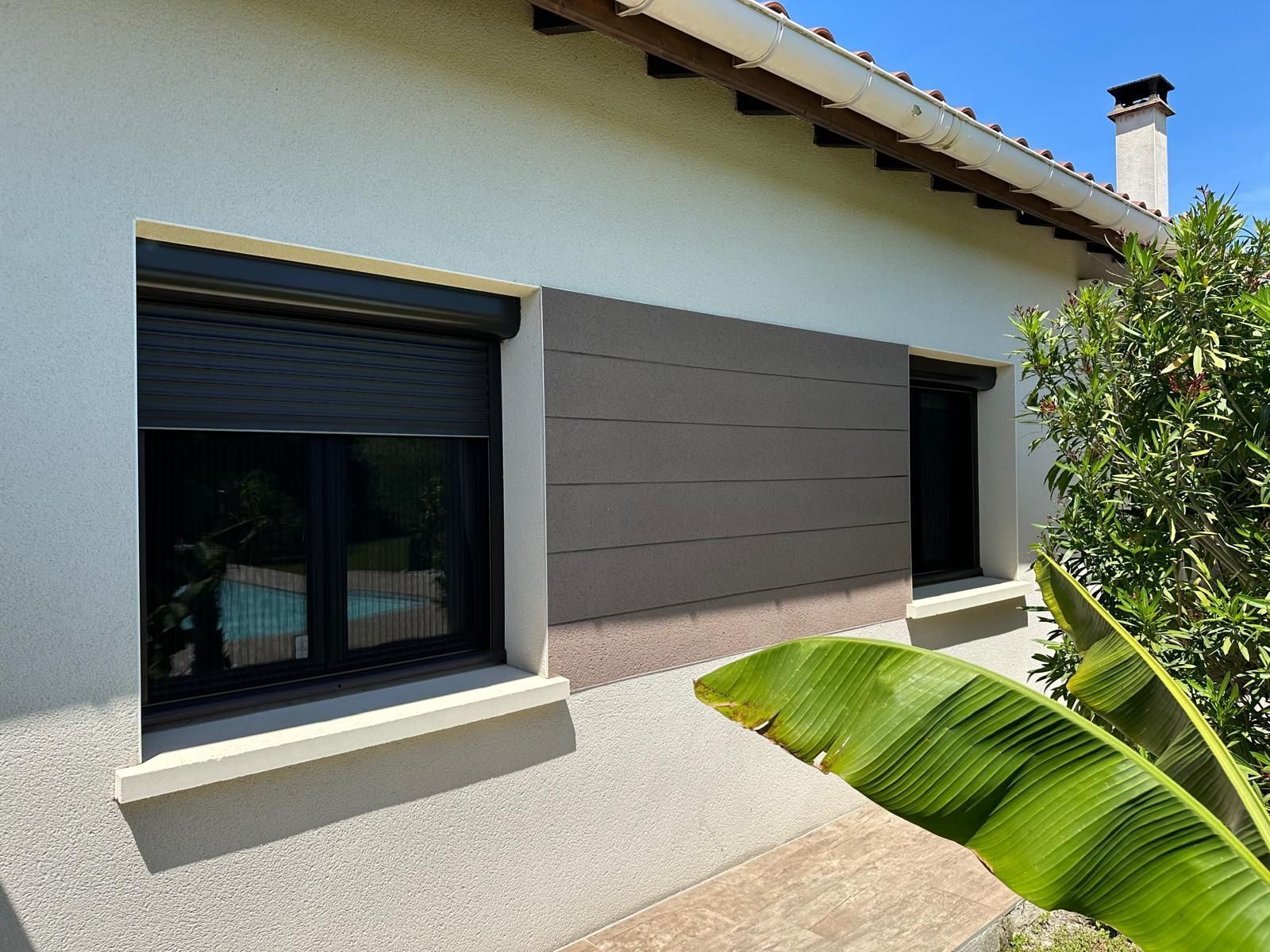 Moustiquaire marron