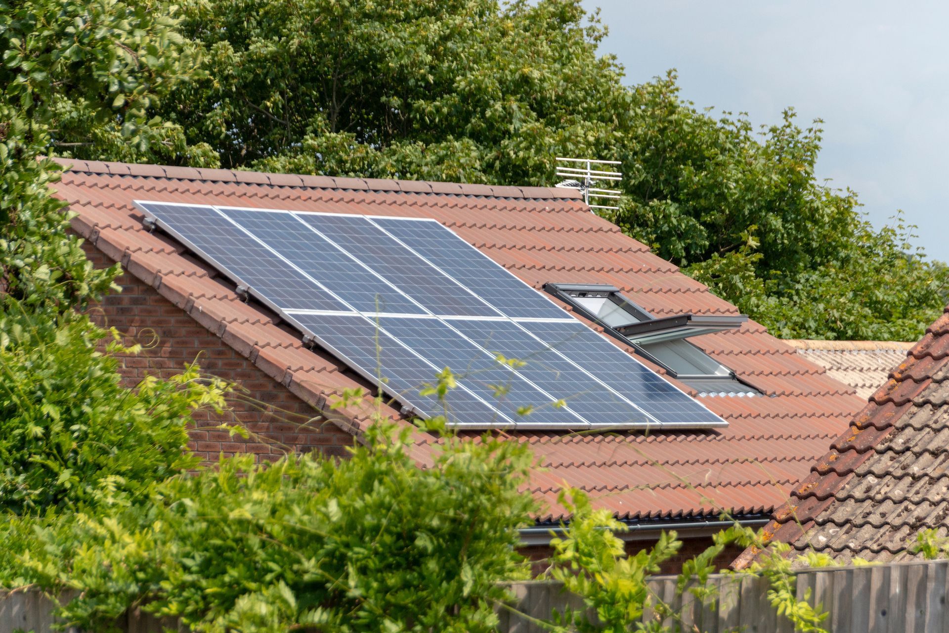 Panneaux solaire de maison