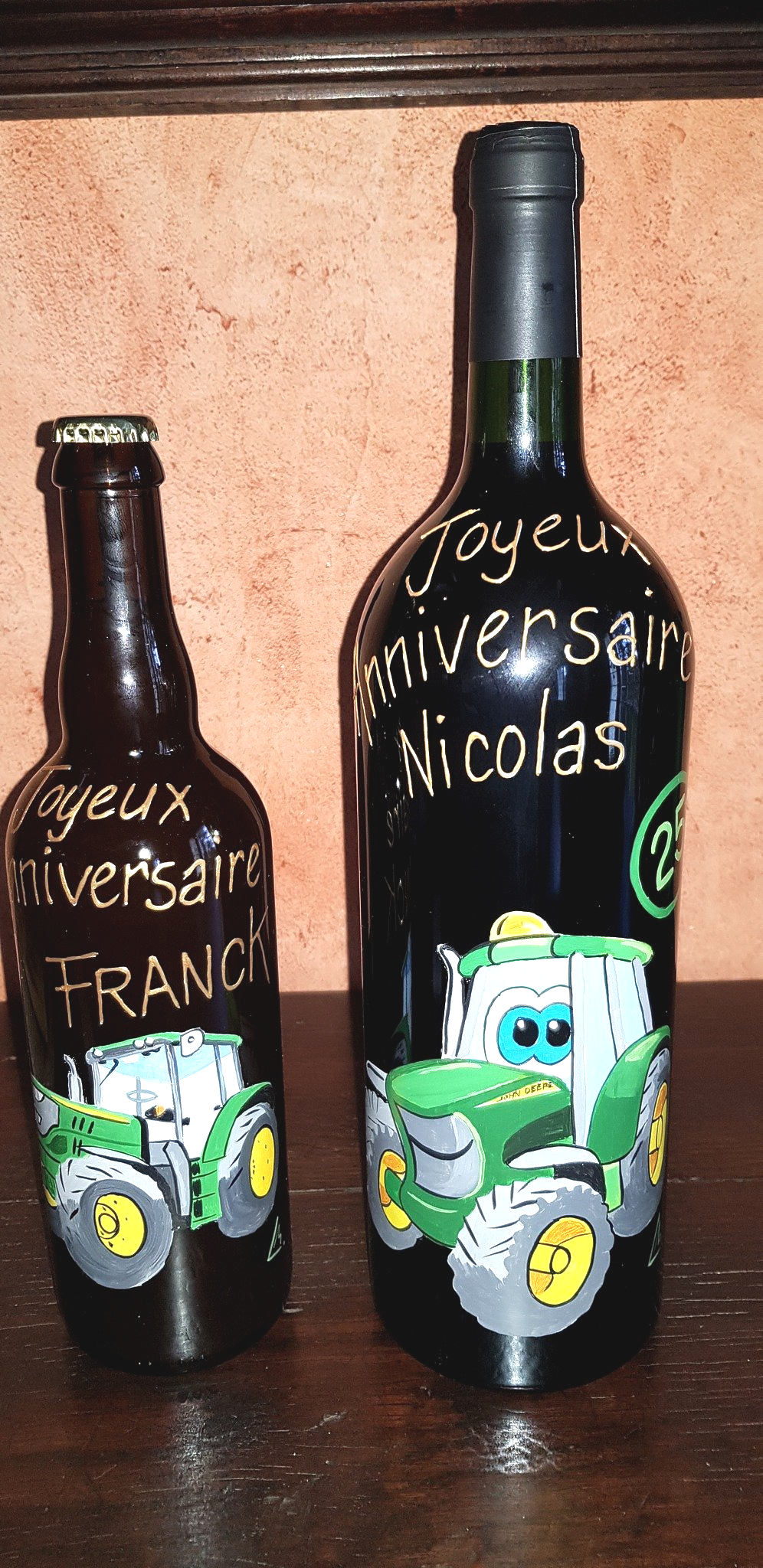 Personnalisation de bouteille