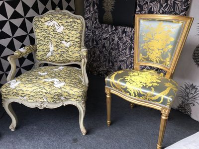 Fauteuil & chaise anciens