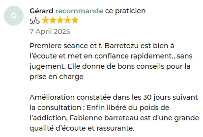 Avis patient Gérard