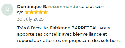 Avis patient Dominique B.