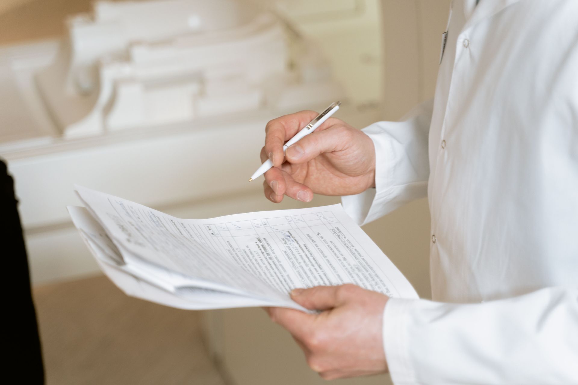 Reconocimiento médico para profesionales de seguridad privada