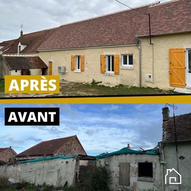Avant après d'une rénovation immobilière après sinistre