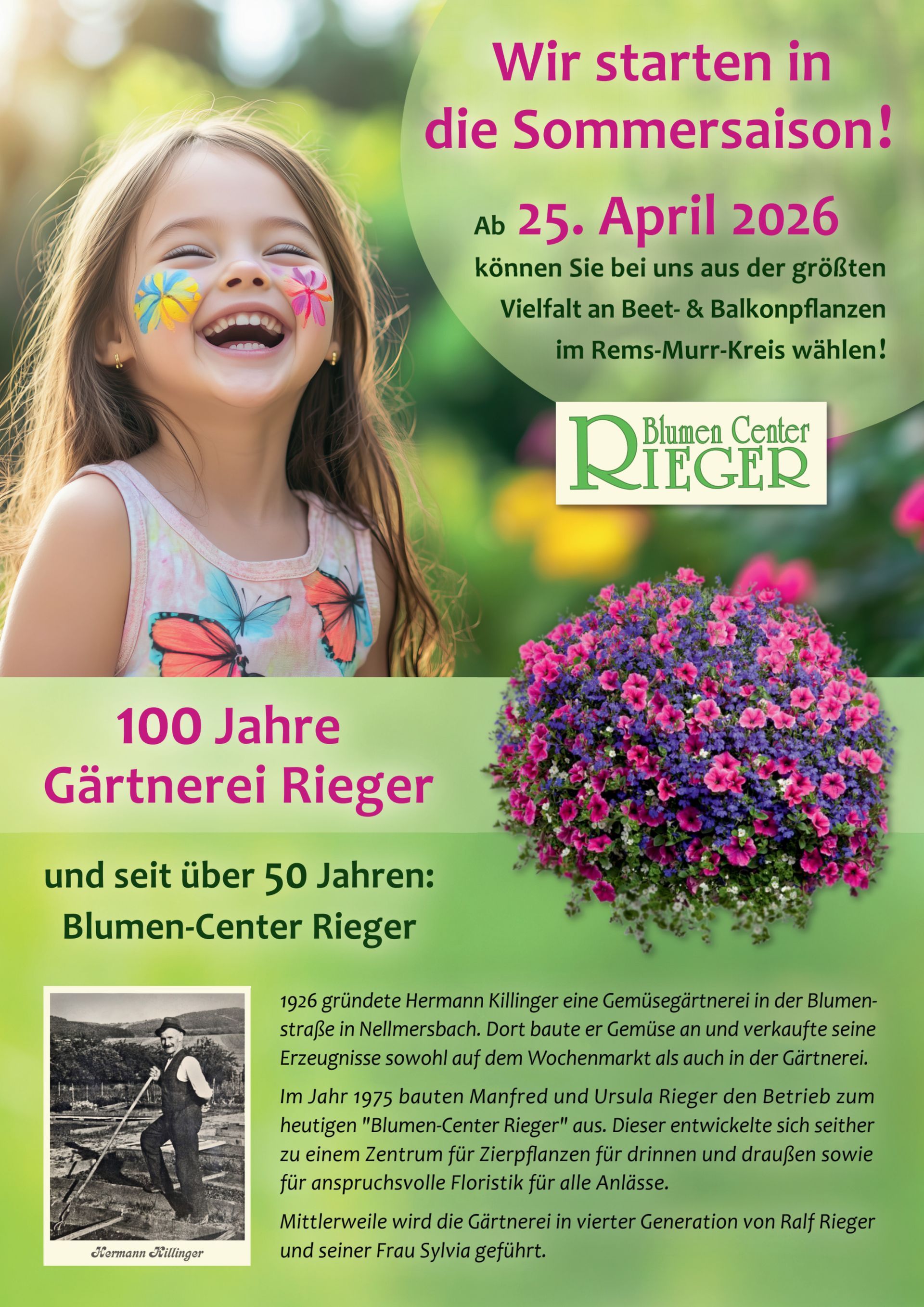 Flyer Sommersaison