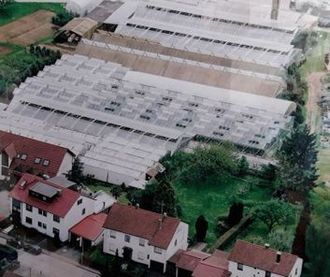 Blumen Center Rieger Ansicht von oben