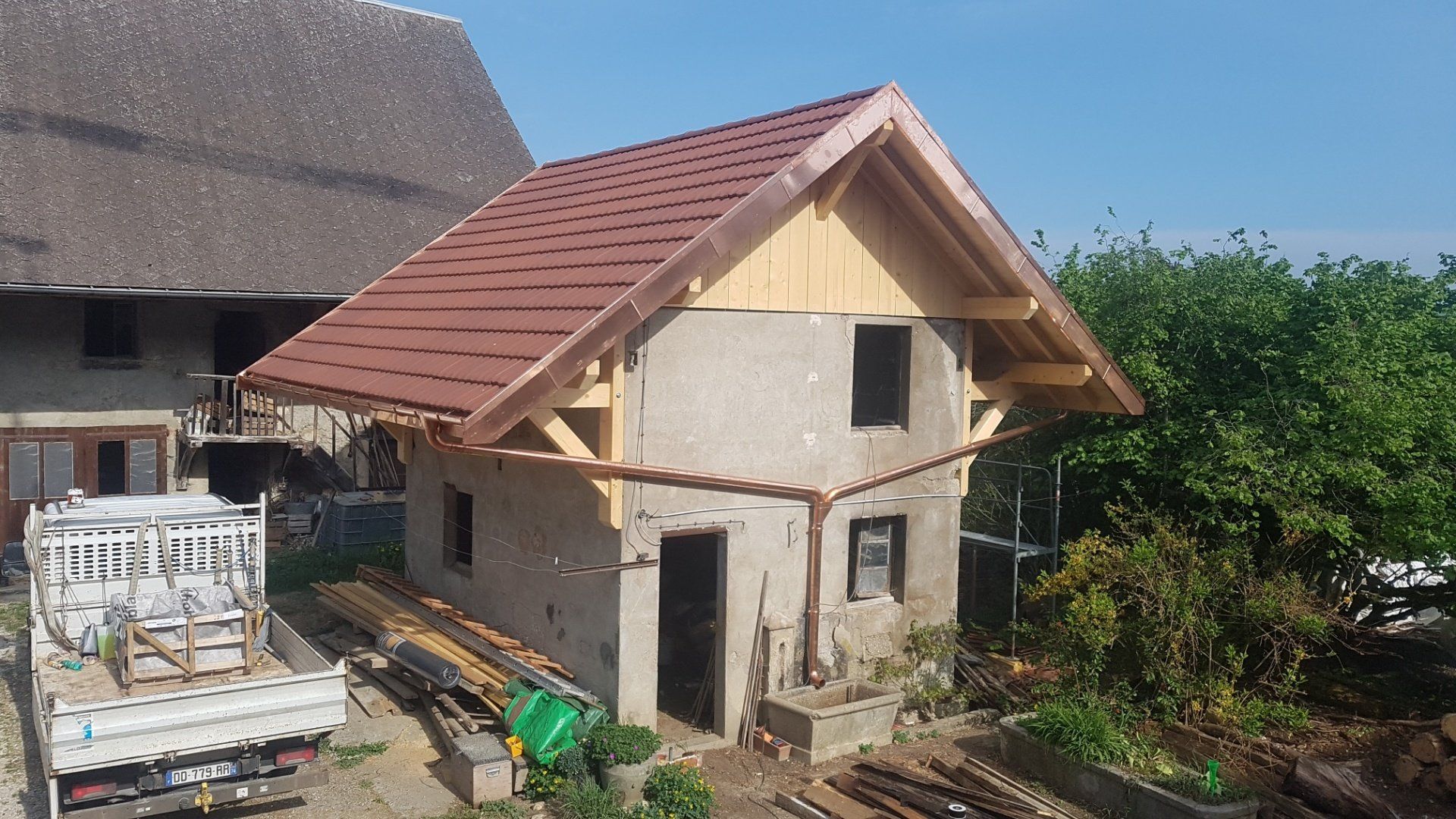 Création de petit garage