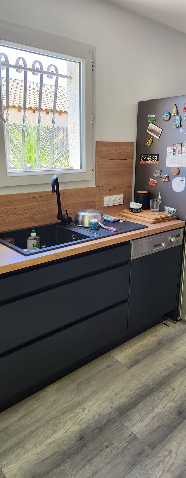 Cuisine sur mesure couleur gris