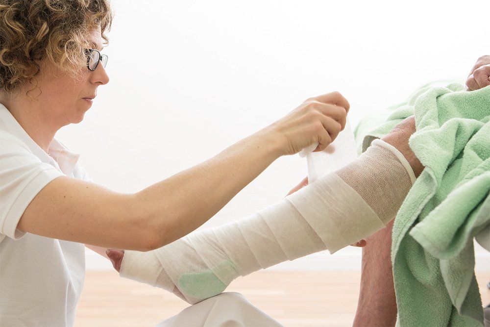 Bandage jambe