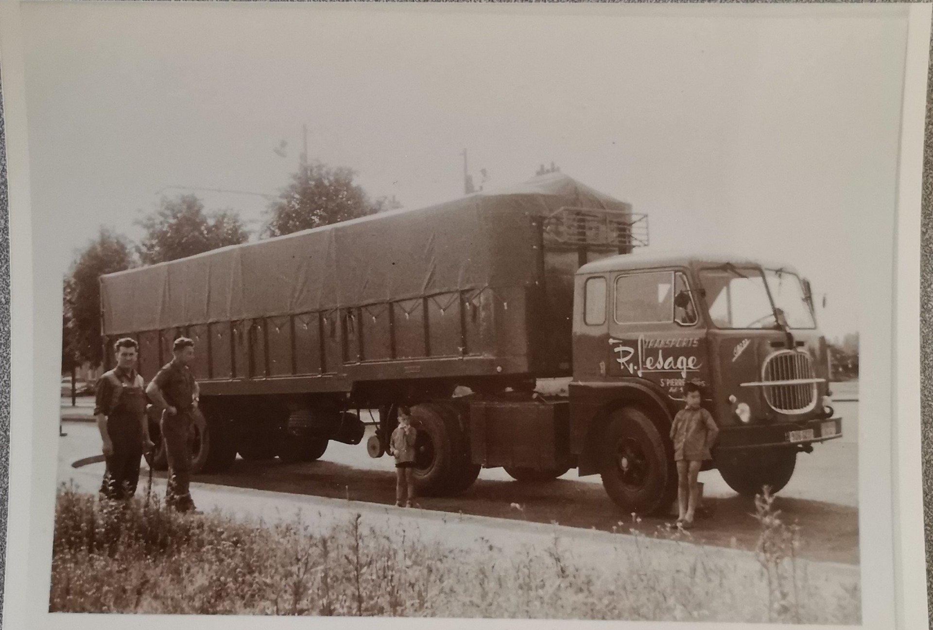 Transport de marchandises depuis 1958