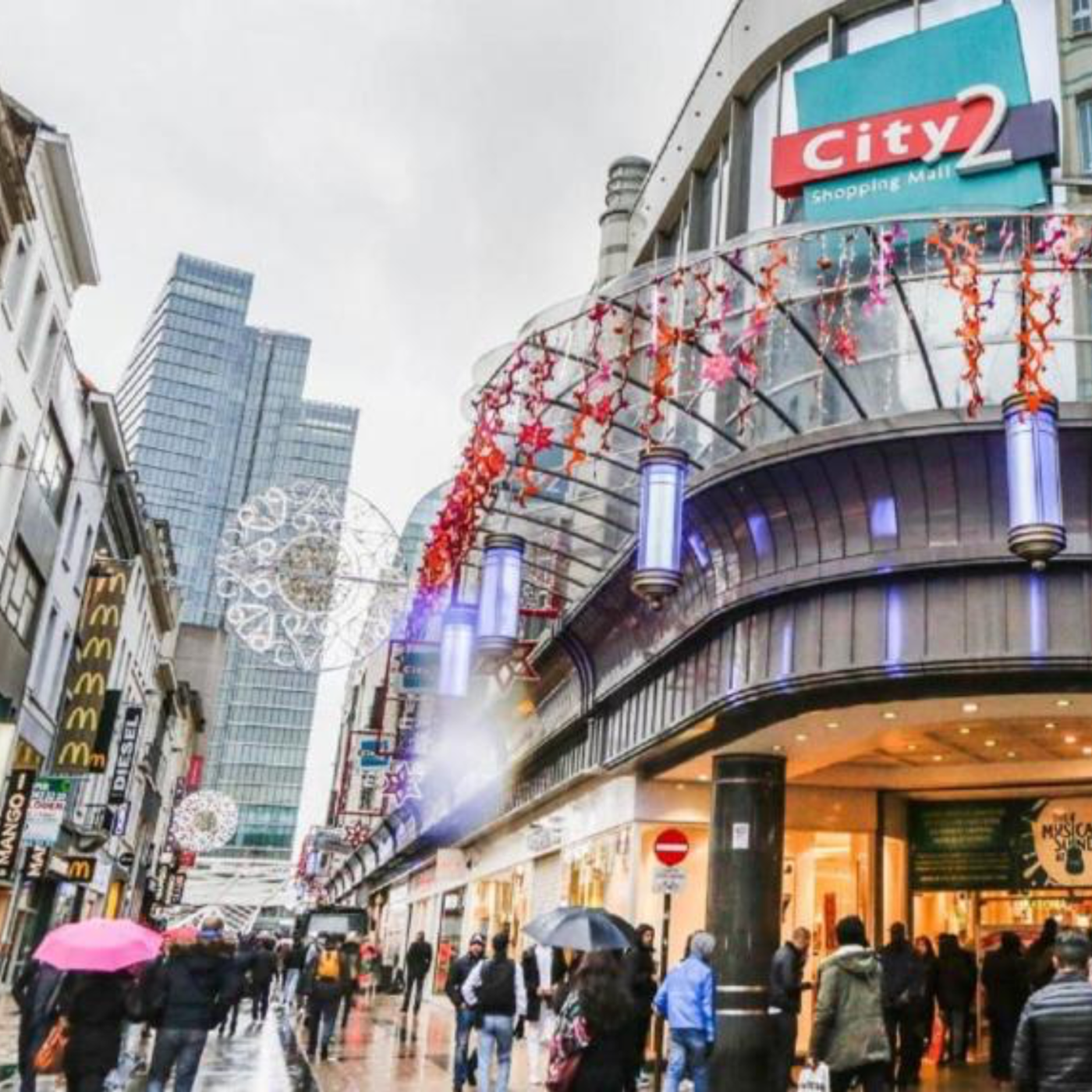 Rue Neuve, Brussels, City-2