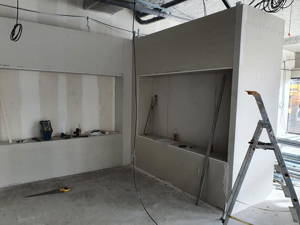 Aménagement de murs intérieurs