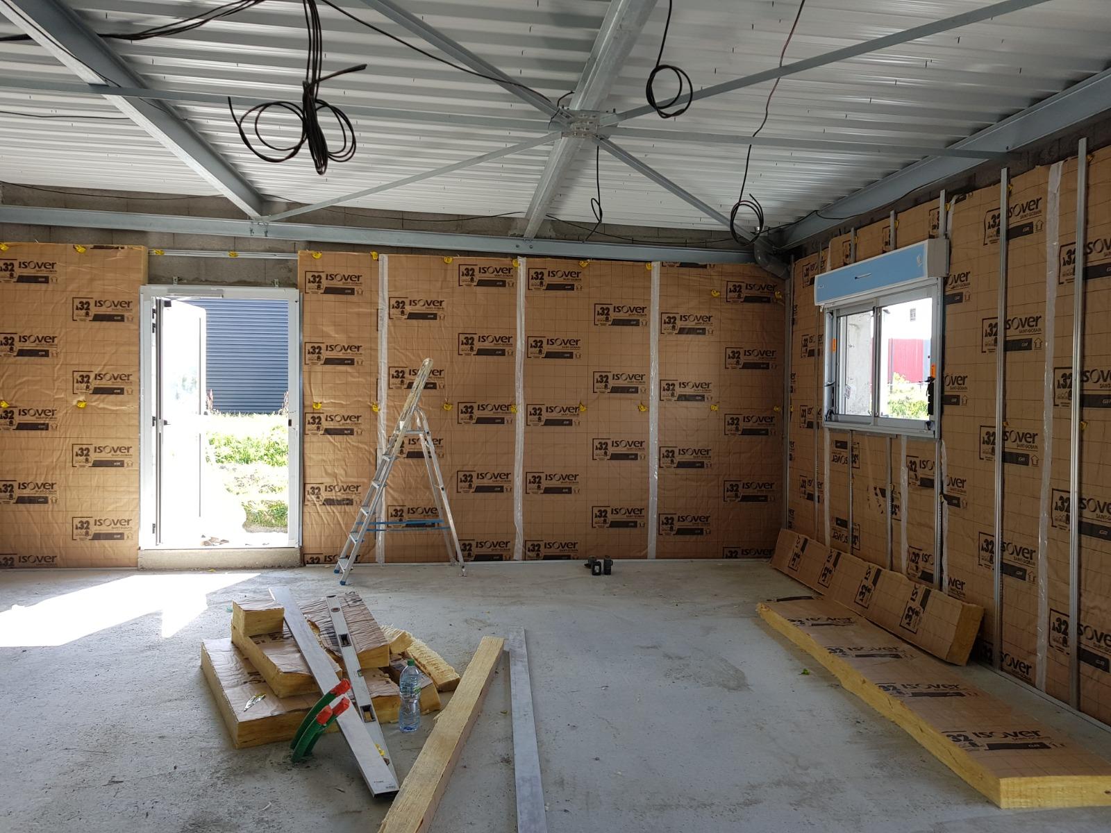 Travaux d'isolation thermique