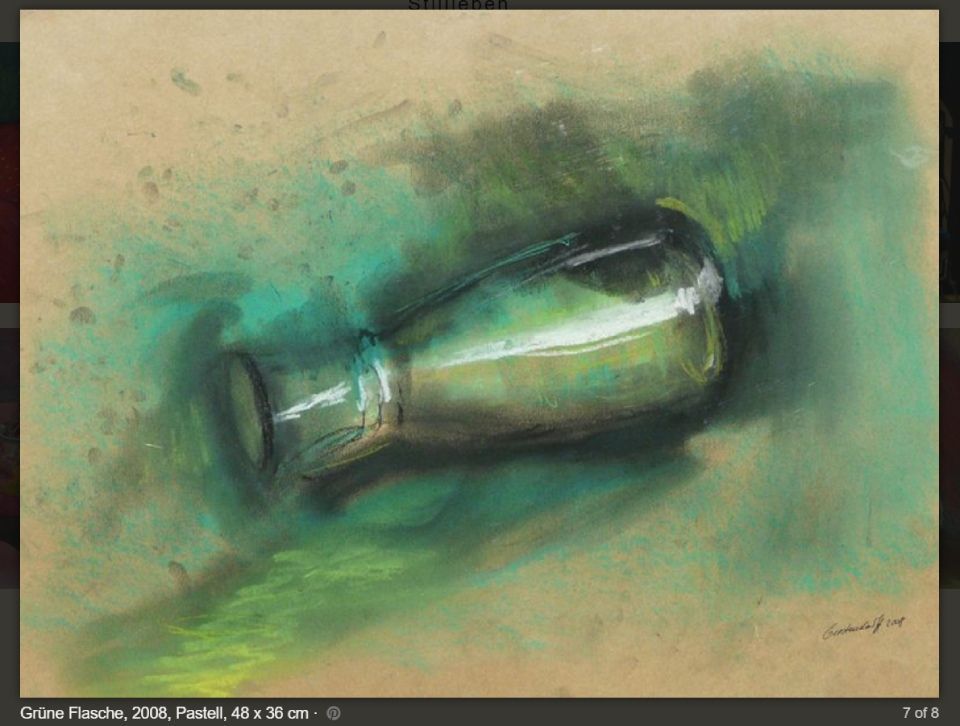 Vase Gemälde von Claudia Gerstendorff