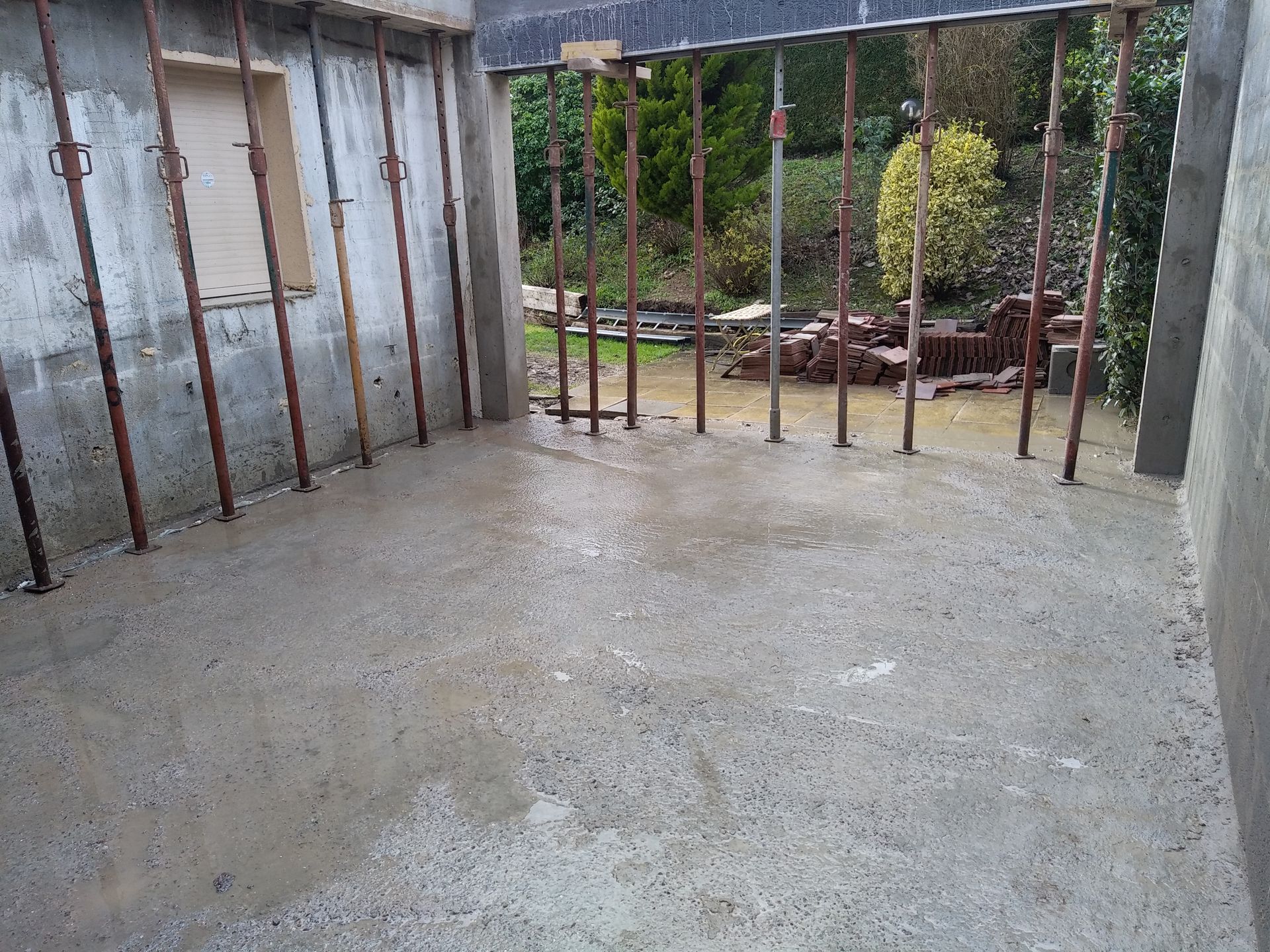 Création d'un garage