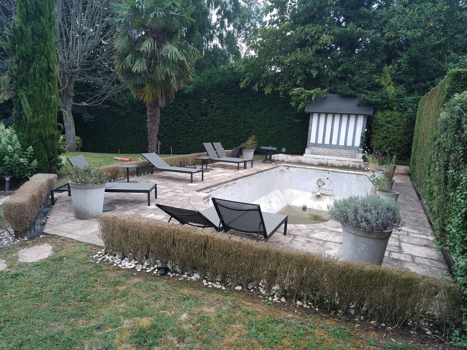 Construction d'une piscine