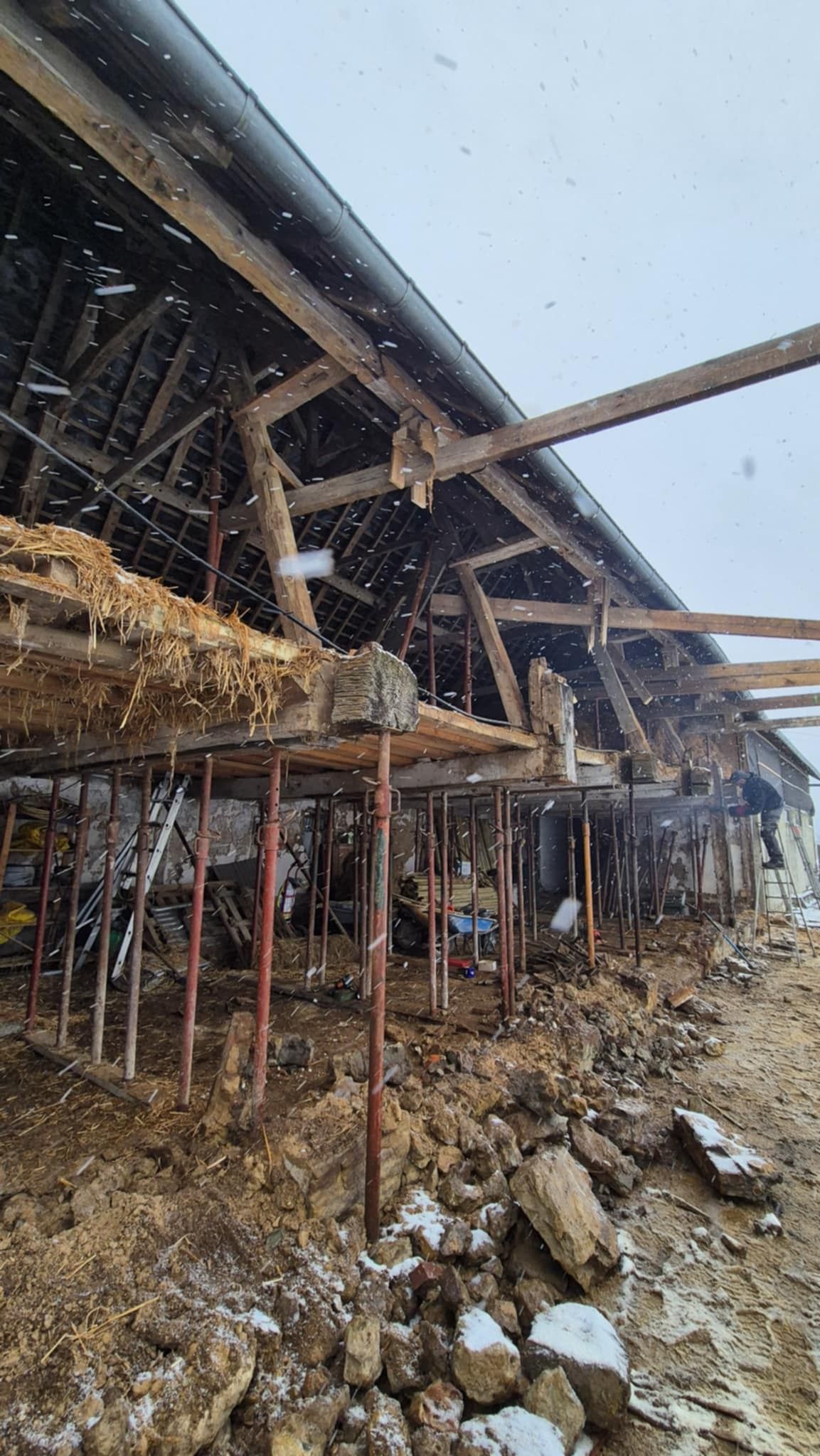 Rénovation d'une grange