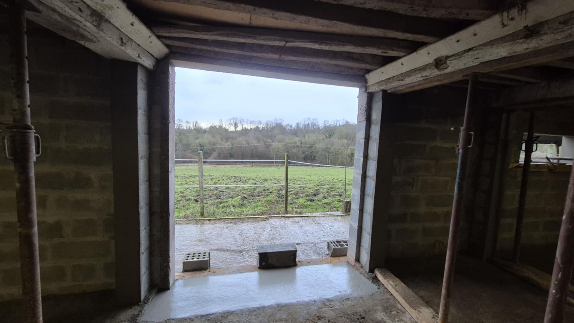 Création d'une ouverture